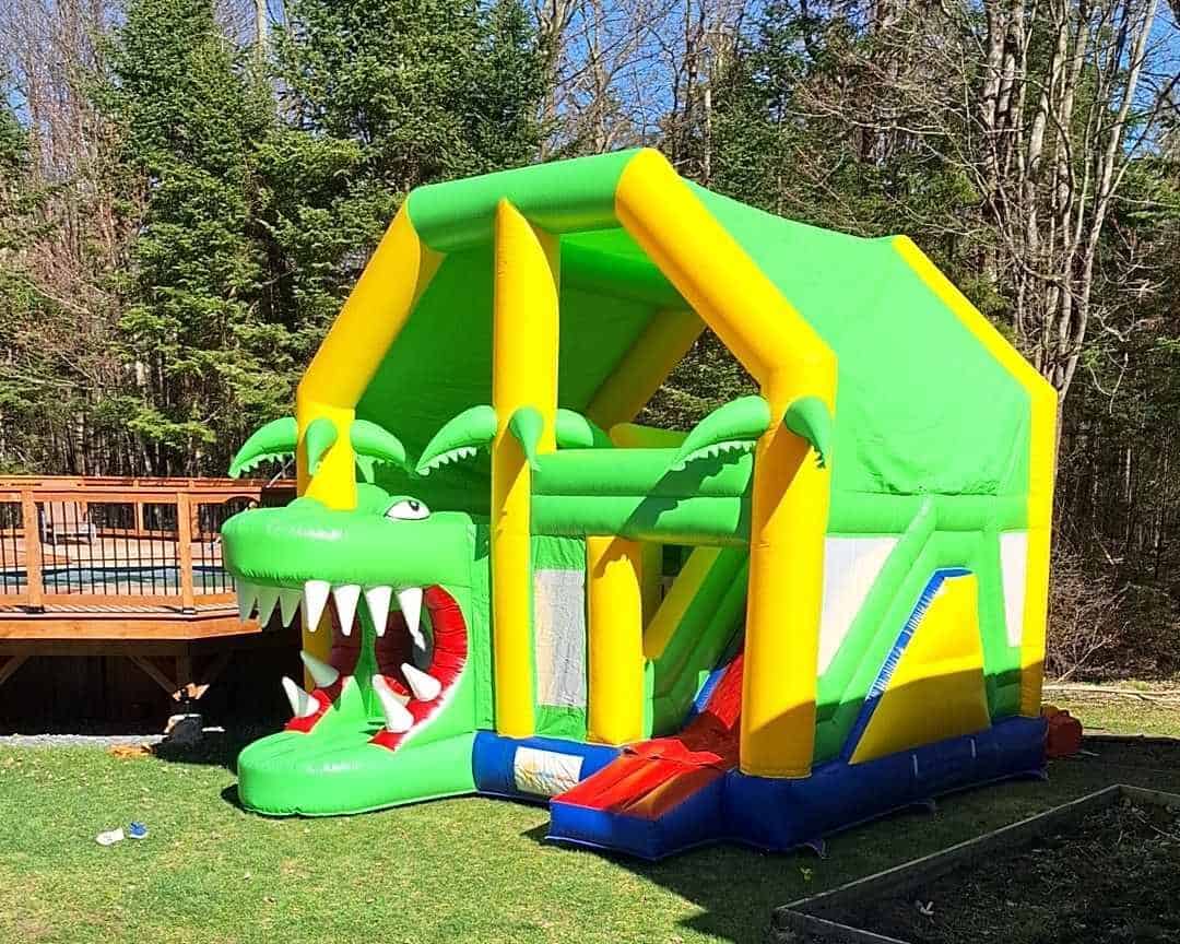 Jeux gonflables : Crocodile